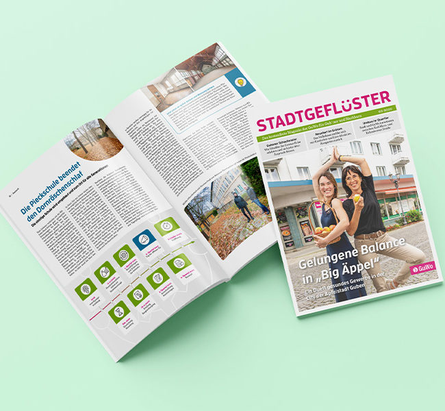 Magazingestaltung Gubener Wohnungsgesellschaft